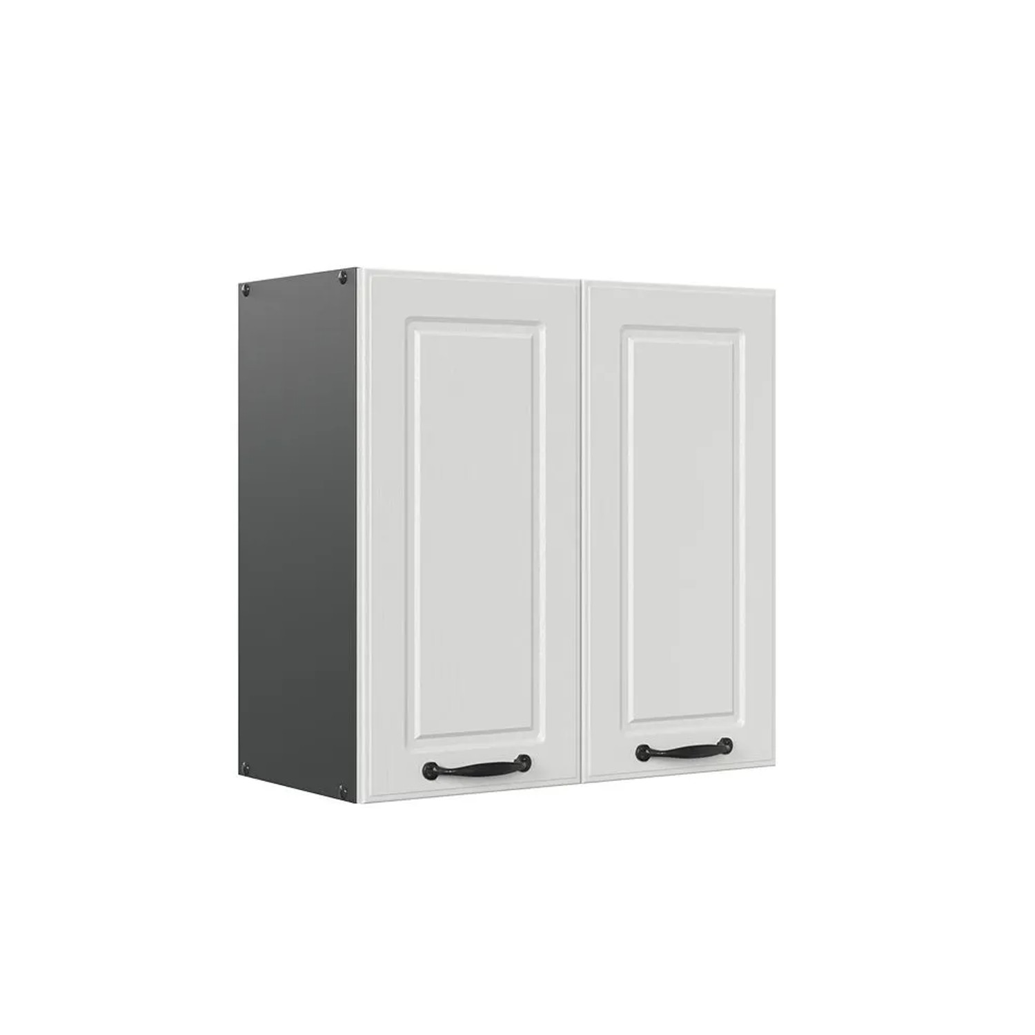 Vicco Hängeschrank R-Line Hängender Küchenschrank Weiß Landhaus Anthrazit 60 cm