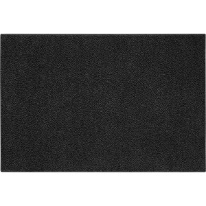Anthrazitfarbener Kurzflor Teppich, 115x170 cm, klassisches Design. Vielseitig und passend für jeden Wohnraum.