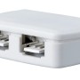 Paulmann YourLED Junction-Box: 4-fach Verteiler für LED-Streifen, weiß.
