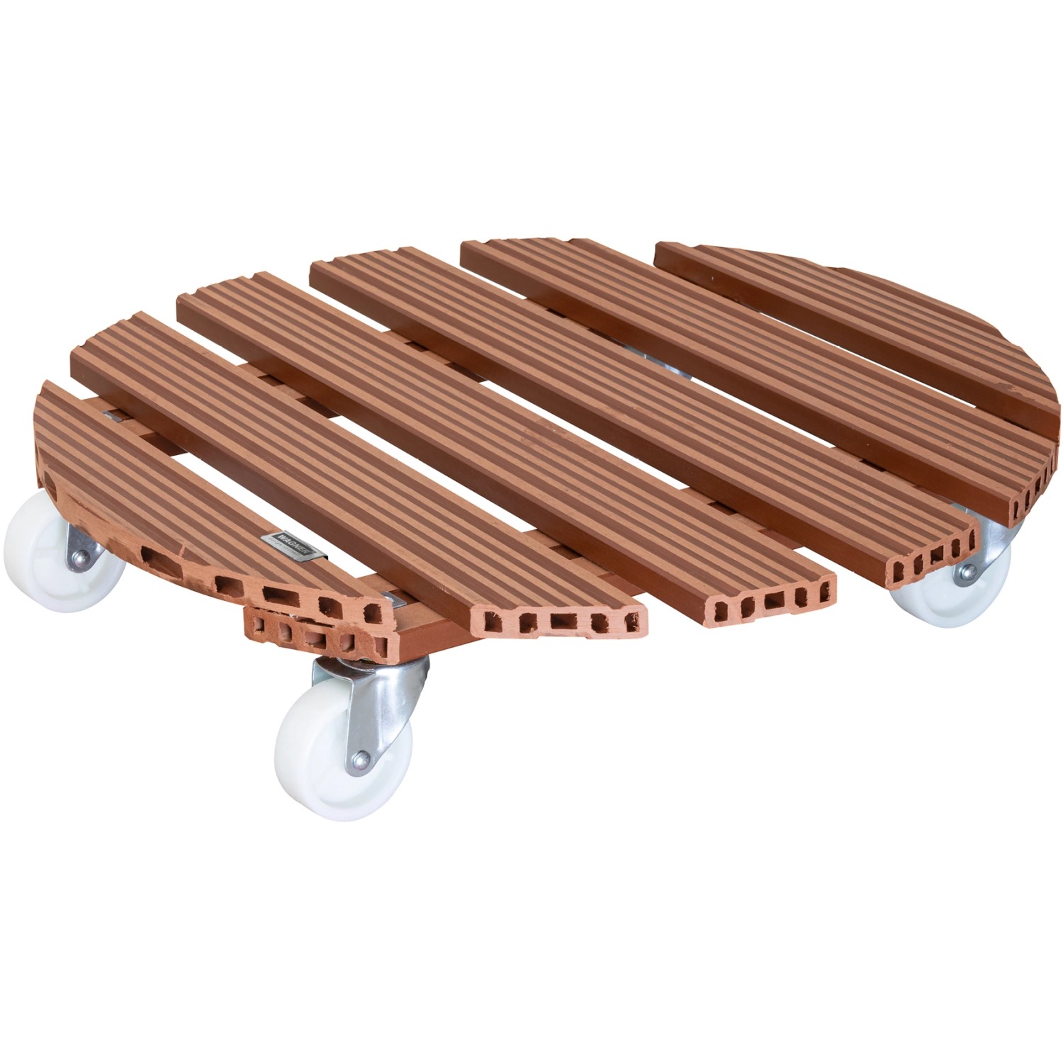 Wagner WPC Pflanzenroller GH 0575 Ø 50 cm Terracotta FSC®