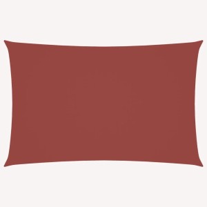 vidaXL Sonnensegel Oxford-Gewebe Rechteckig 4x7 m Terrakotta-Rot 135383