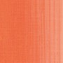 Farbauftrag der Lukas Studio Ölfarbe Kadmiumorange (imit.). Ölfarbe für Künstler.
