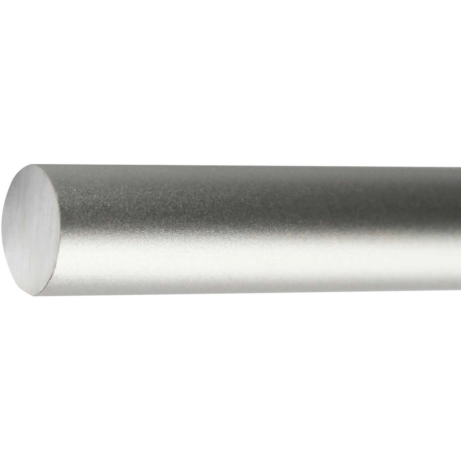 Rundstange Aluminium Silber Eloxiert 4 x 4 x 2000 mm