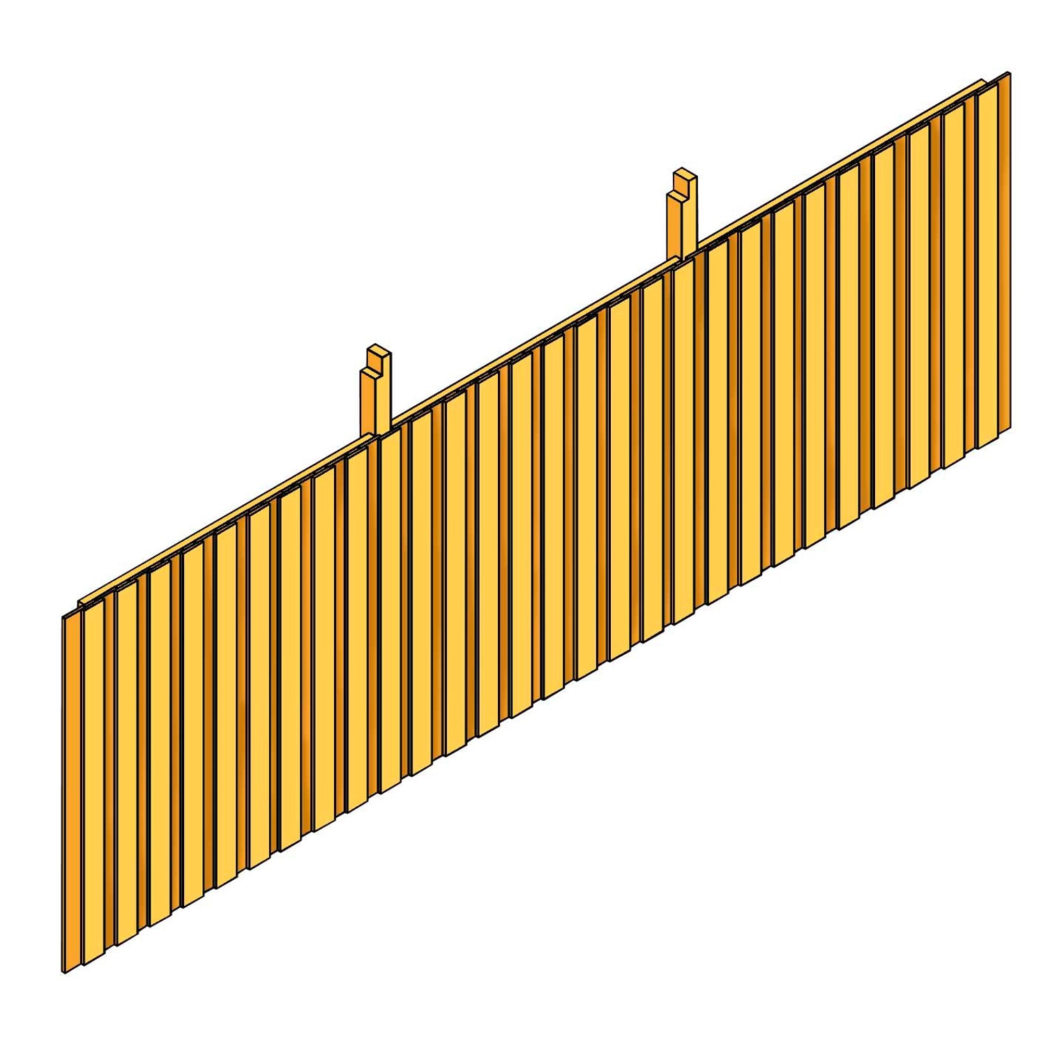 Skan Holz Rückwand Deckelschalung Leimholz 550 cm x 220 cm günstig online kaufen