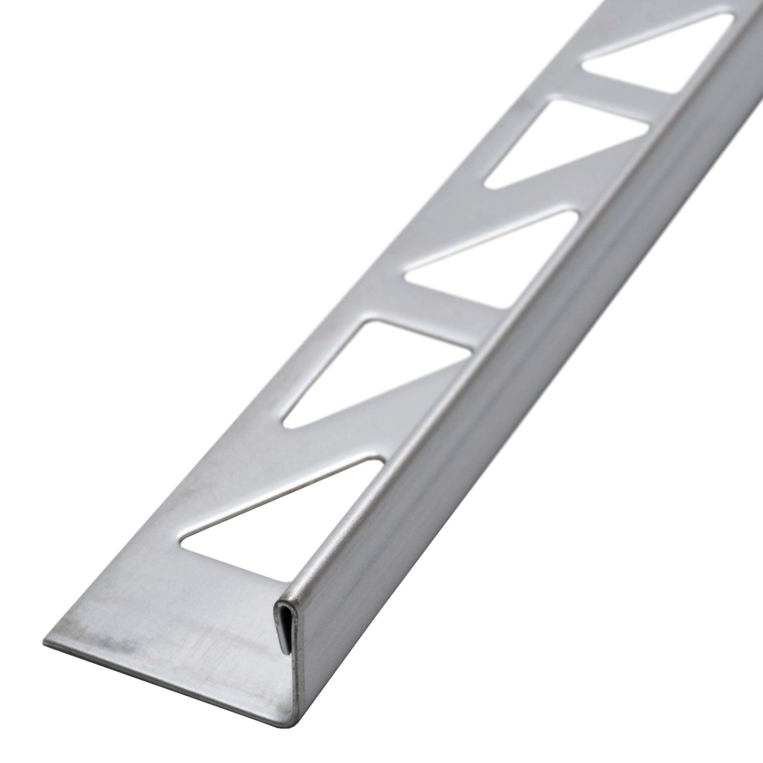 Dalsys Fliesenschiene L-Profil 2,5m x 8mm Edelstahl Gebürstet Winkelprofil günstig online kaufen