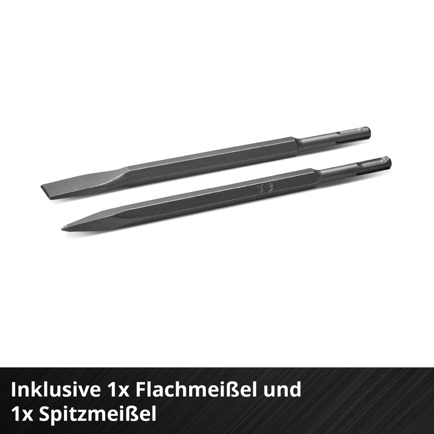 Einhell Abbruchhammer Zubehör: Flach- und Spitzmeißel für TP-DH 18/4