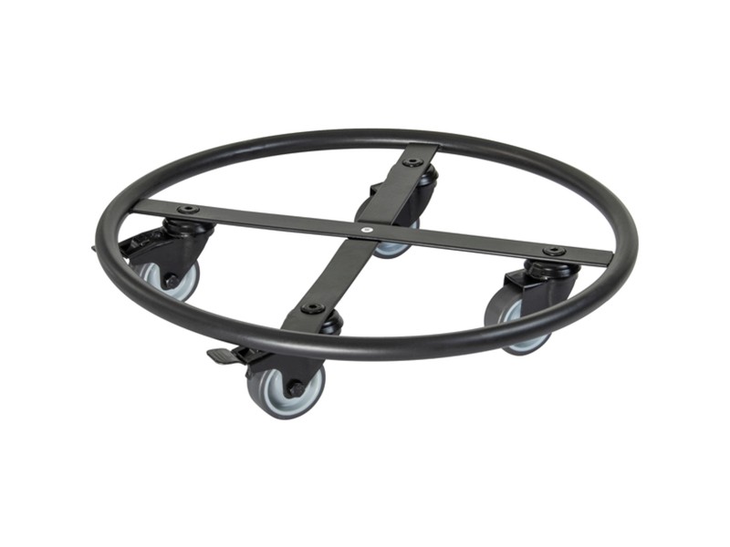WAGNER Pflanzenroller Schwarz - Unsichtbare Rollen Für Schwere Töpfe Bis 100kg