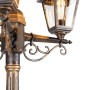 QAZQA Klassische Laterne Antikgold 3-Licht IP44 Hauptstadt_3