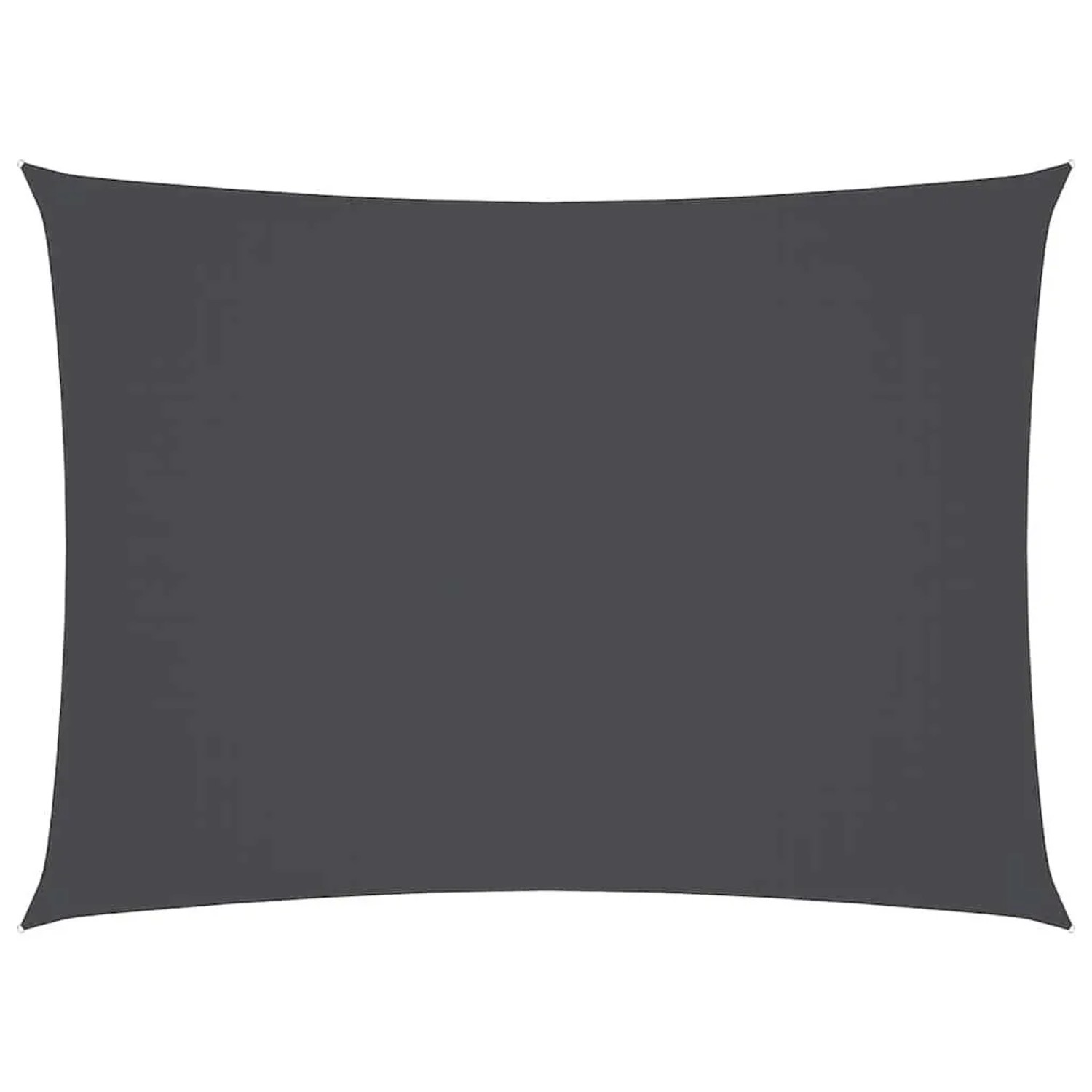 Furnicato Sonnensegel Oxford-gewebe Rechteckig 25x4 M Anthrazit