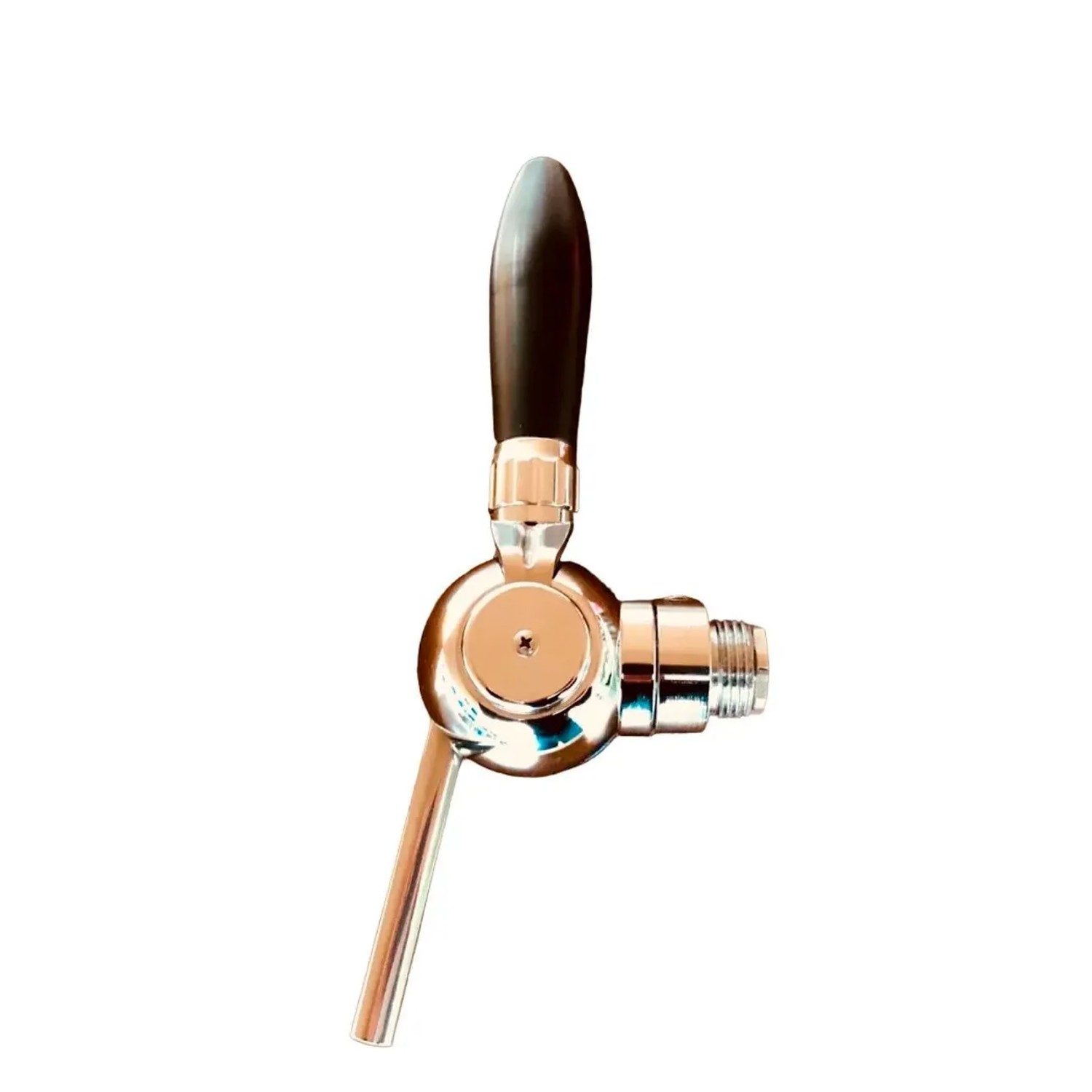 Ich-Zapfe Kompensatorhahn Cosmo Verchromt Stahlanschluss 5/8-1/2 Gewindelänge 55 mm