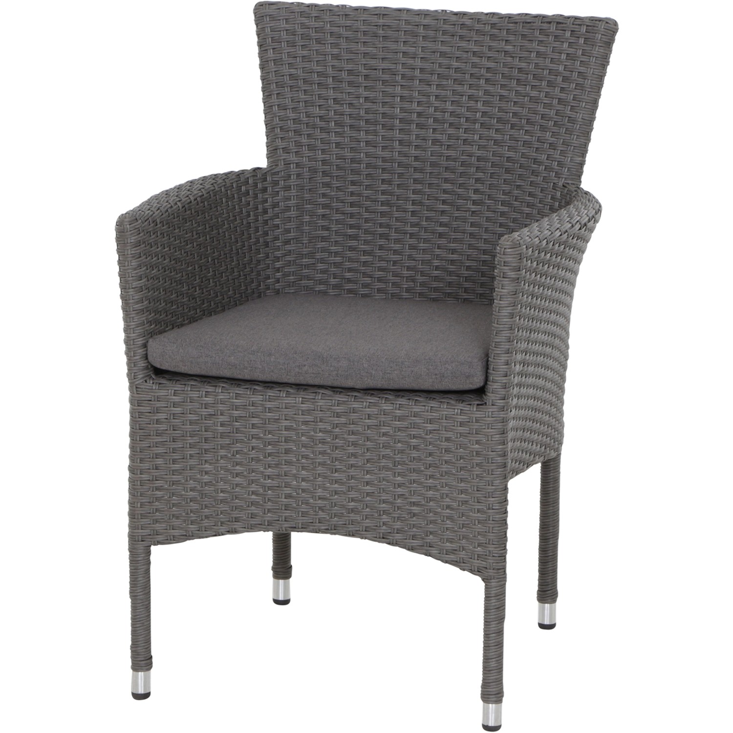 Siena Garden Padova Dining Stapelsessel Mix-Grey - Stone-Grey