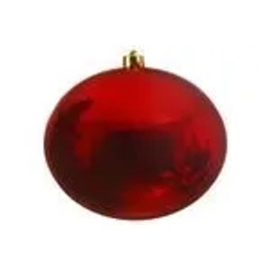 Kaemingk Weihnachtsbaumkugeln Bruchfest  25 cm 1 Stueck Rot Glanz