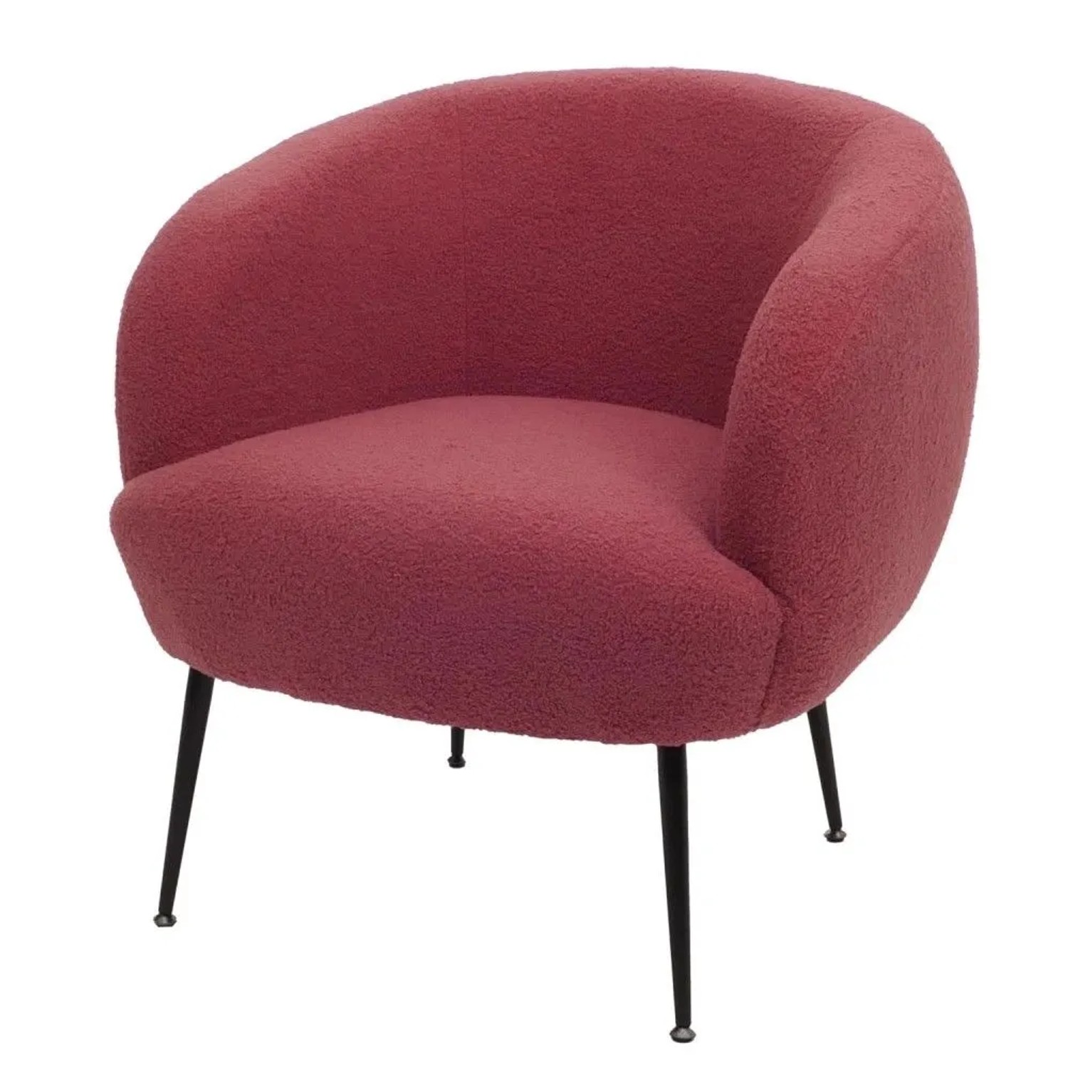 MCW Lounge-Sessel O37 Purpur-Rot