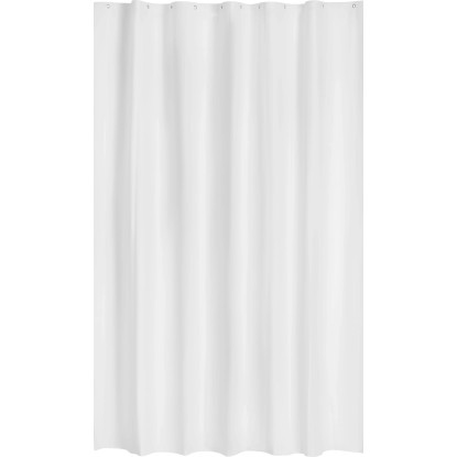 Duschvorhang aus PEVA 180 cm x 200 cm Weiß