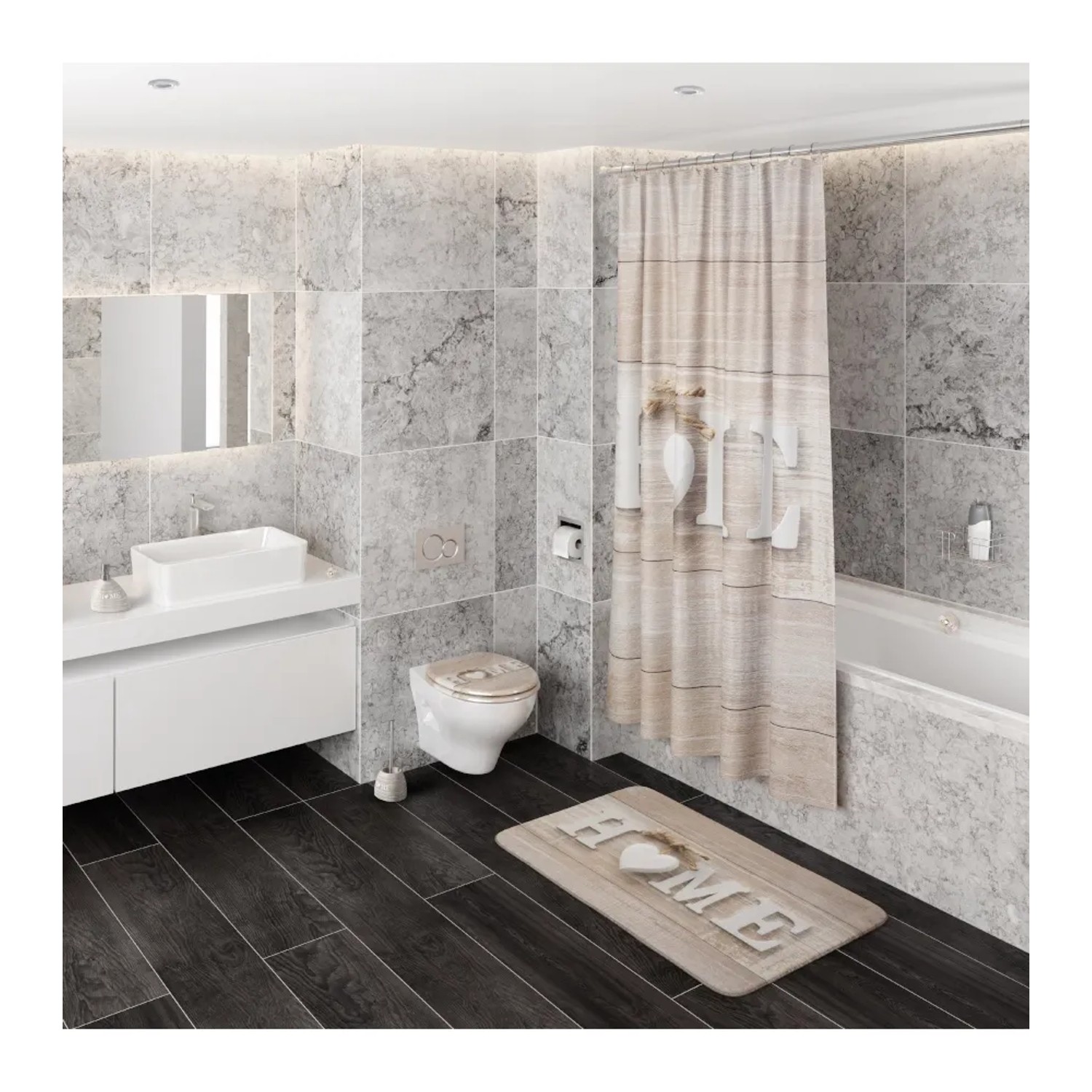 Sanilo WC Sitz Home, Hochwertiger und Stabiler Toilettendeckel aus Holz_6