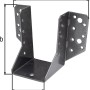 Alberts Duravis Balkenschuh Typ A, 60x100 mm, Schwarz, zur Verbindung von Holzbalken.