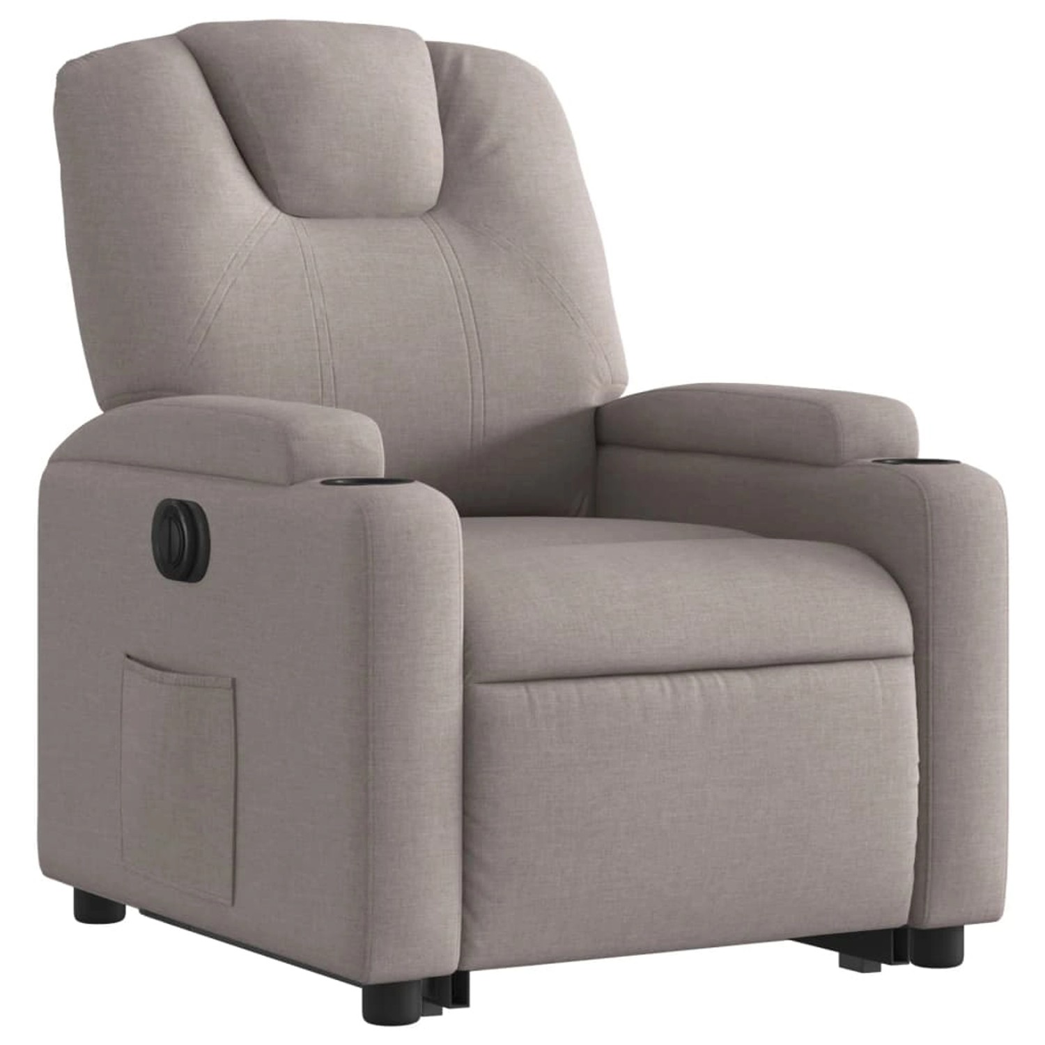 vidaXL Relaxsessel mit Aufstehhilfe Elektrisch Taupe Stoff Modell 14 günstig online kaufen