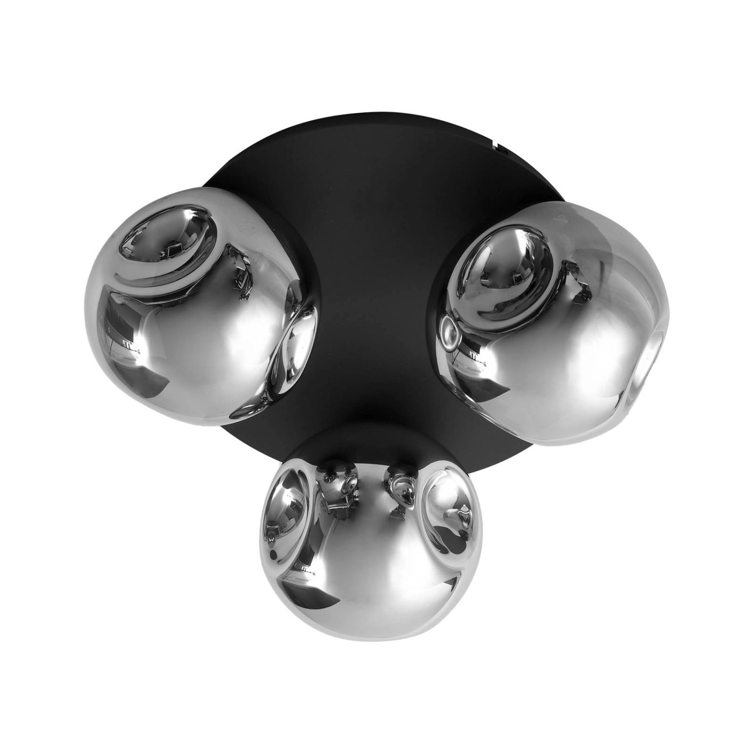 Lindby Deckenlampe Valentina 10019849 Design Modern in Braun aus Metall 3-f günstig online kaufen