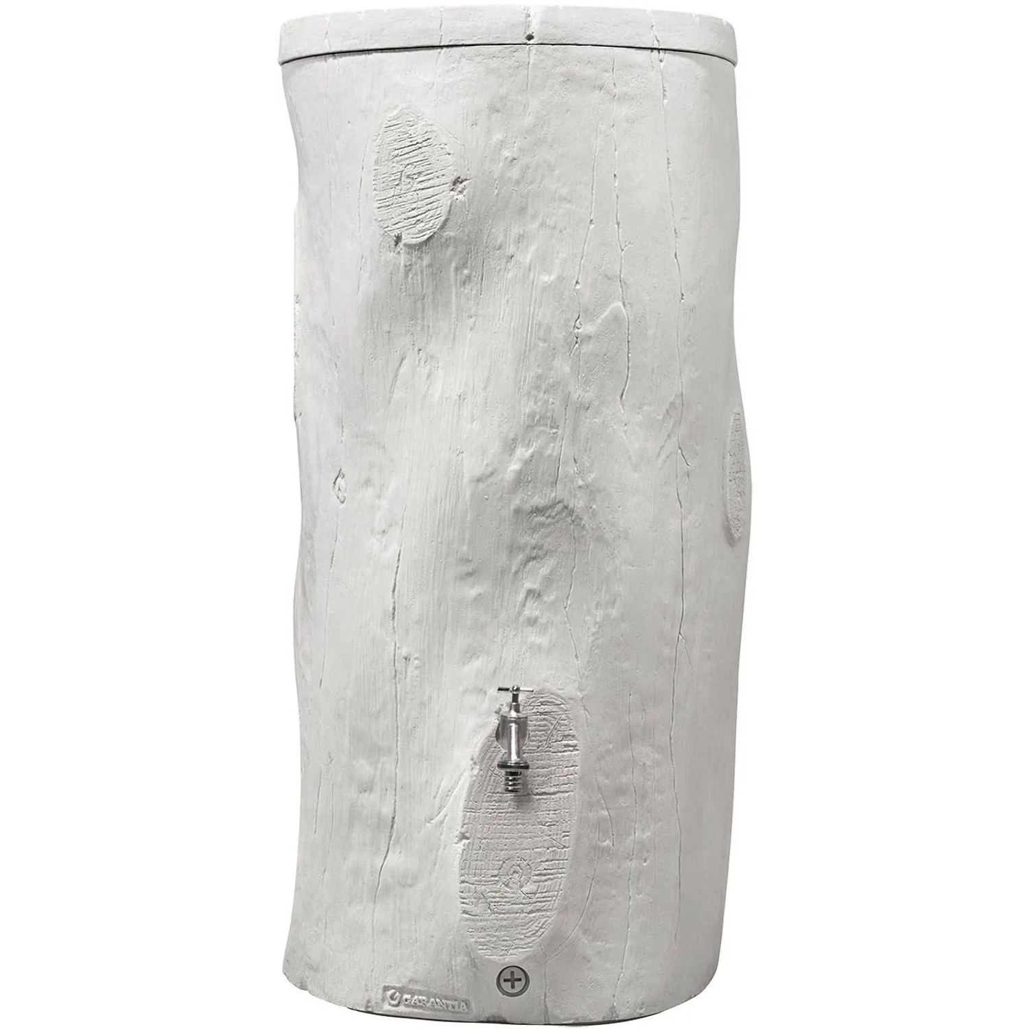 Garantia Regentonne Woodstock Baumstamm 250, Greywood