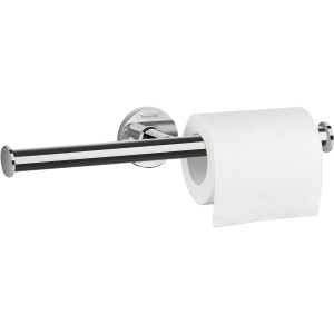 Hansgrohe Logis Universal Ersatzpapierrollenhalter, Chrom, zur Wandmontage.