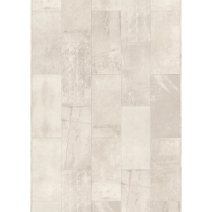 Classen Visio Grande Laminat, 8mm, wasserfest, in heller Steinoptik für Feuchträume und Fußbodenheizung.