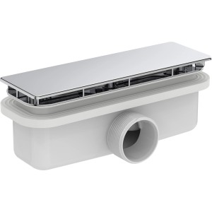 Ideal Standard Ablaufgarnitur Ultra Flat New, Chrom, für Duschwannen.