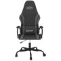 vidaXL Gaming-Stuhl mit Massagefunktion Schwarz und Grau Kunstleder 345537_3