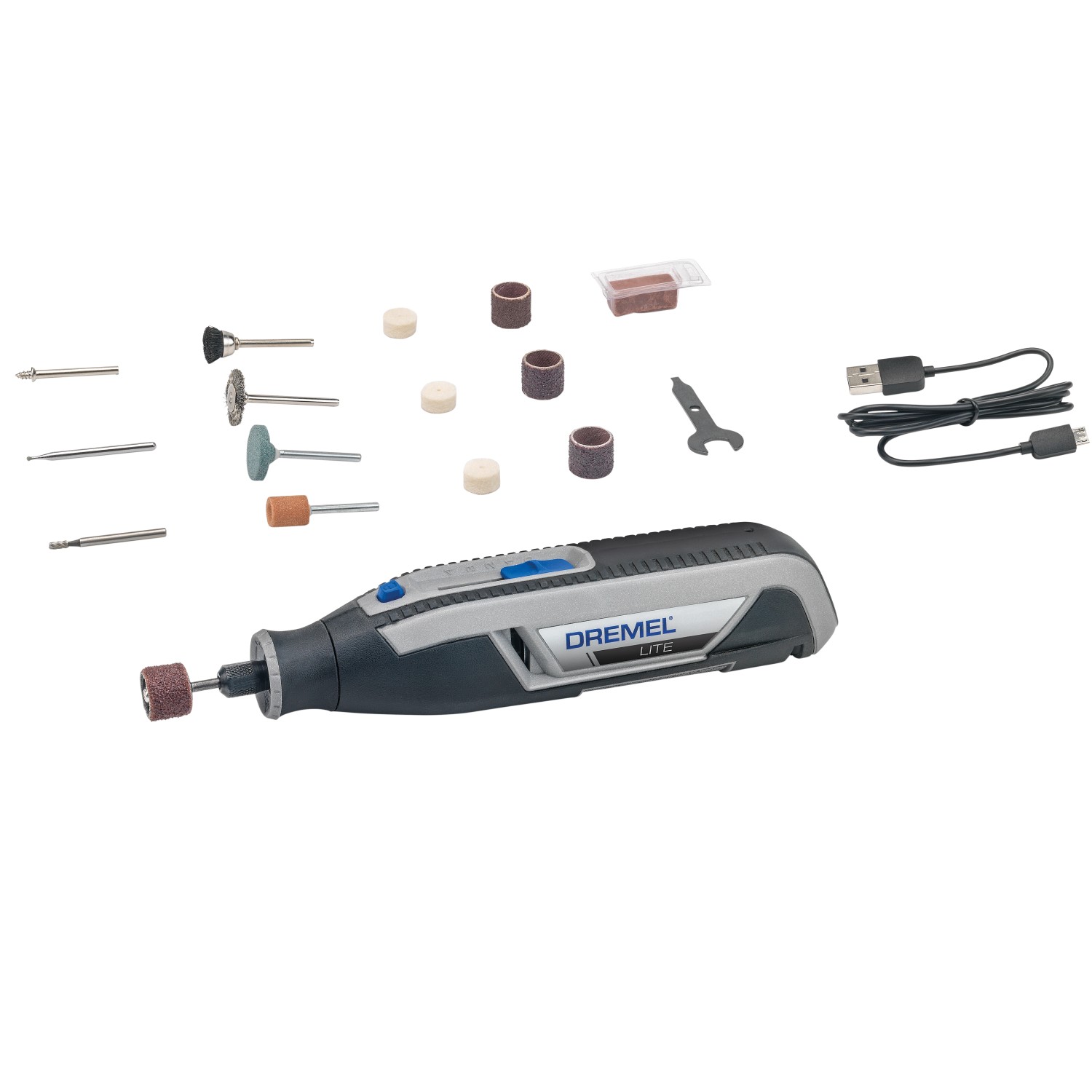 Dremel Lite 7760-15 mit 15-teiligem Zubehör