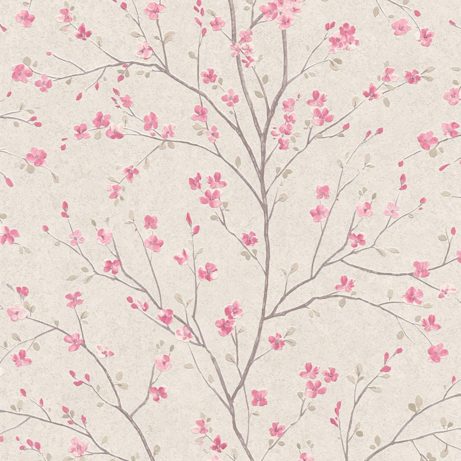 Tadessi Tapete Floral M1-No.643 Vliestapete in Rosa