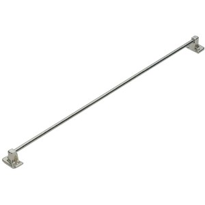 Hettich Krawattenhalter aus Stahl, vernickelt, zur Montage in Schränken.