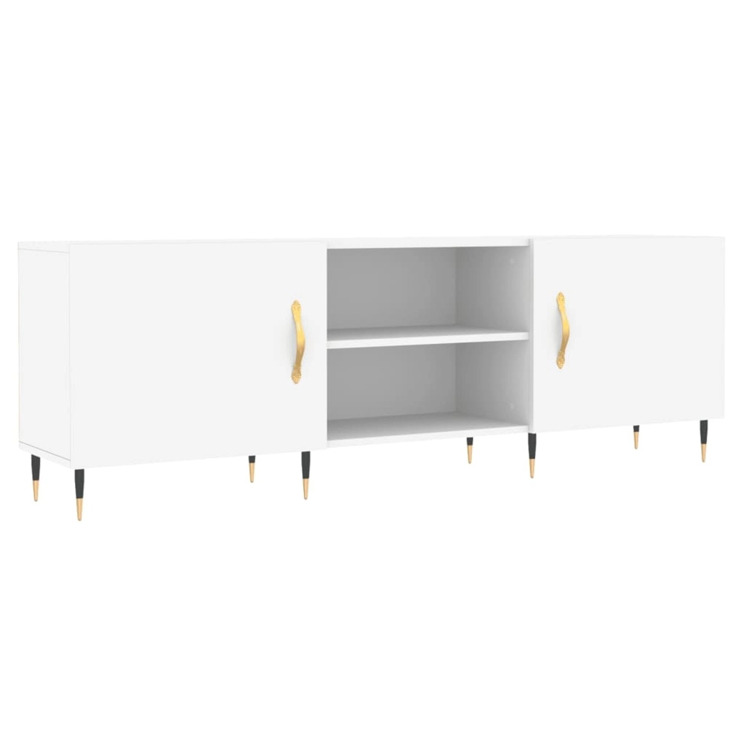 vidaXL TV-Schrank Weiß 150x30x50 cm Holzwerkstoff 829076 günstig online kaufen