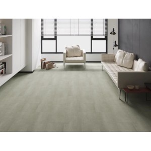 Decoflooring Vinylboden Premium Klebevinyl Beton Weiß Fliesenformat