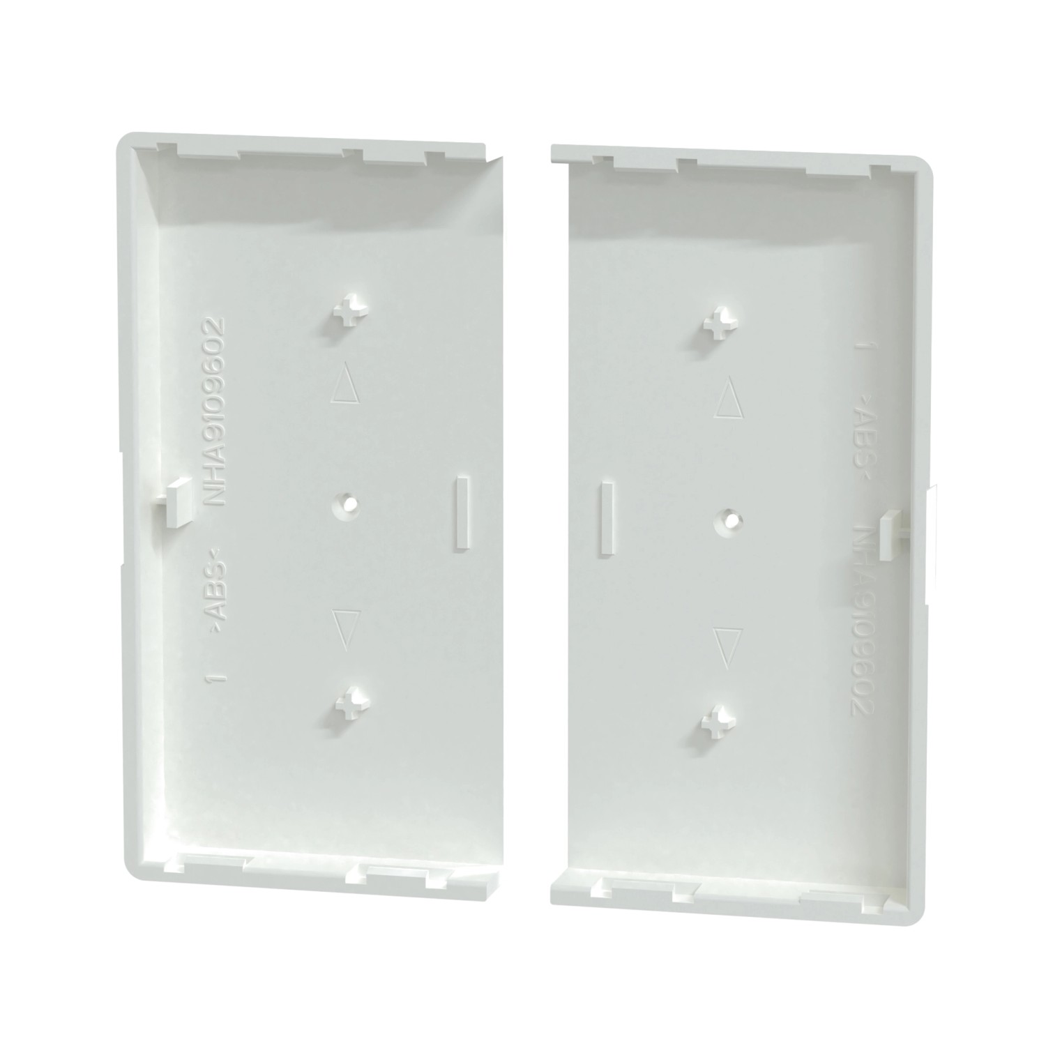 Merten System Design Wippen, 2-fach, Lotosweiß, für Taster-Modul.