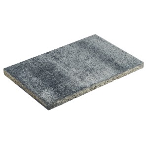 Diephaus Terrassenplatte Aquadrain Permea 60 cm x 40 cm x 4 cm Weiß-Schwarz