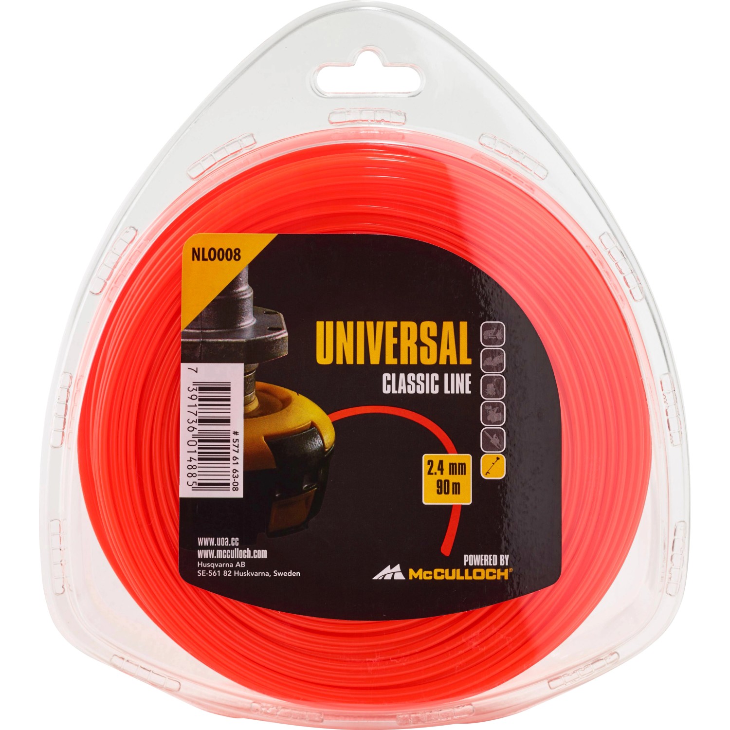 Universal Trimmerfaden Nylon 2,4 mm NLO008 90 m