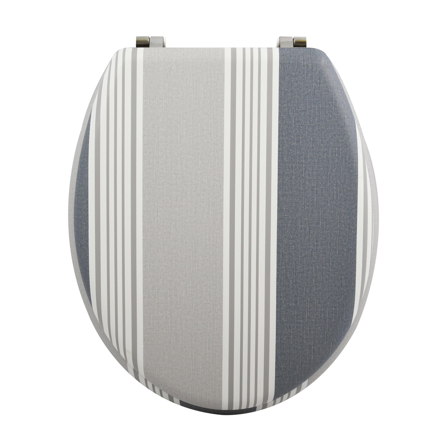 MSV WC-Sitz Cardiff MDF 42,5 cm x 36,5 cm x 5 cm Graumix günstig online kaufen