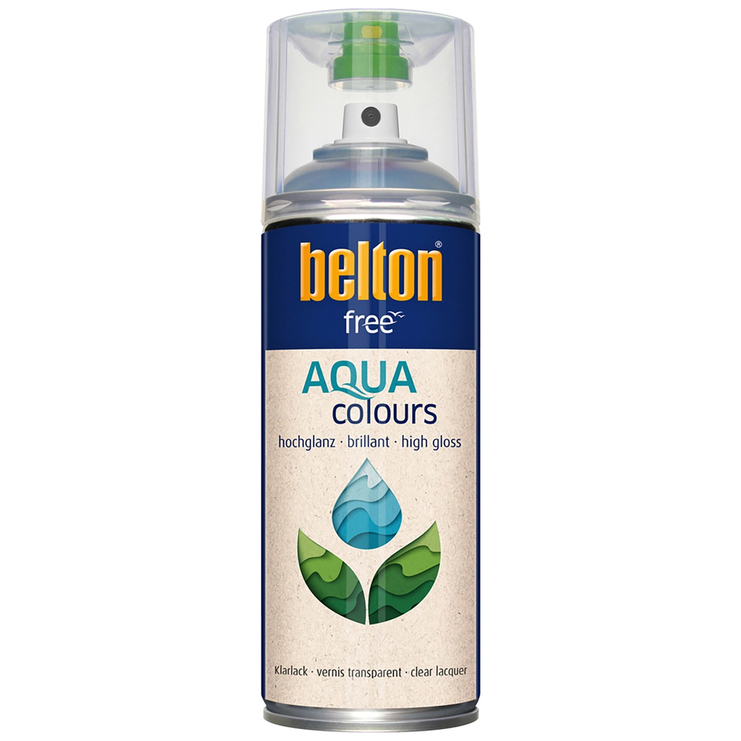 Belton Free AQUAcolours Klarlack Transparent hochglänzend 400 ml