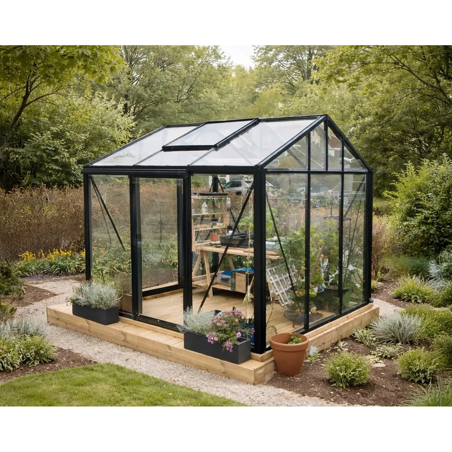 Bloomcabin Premium-Qualität Gewächshaus GHC2