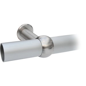 Treba Wand-Set WS1 für Französischen Balkon, Edelstahl-Halterung für Geländer.