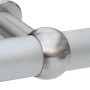 Treba Wand-Set WS1 für Französischen Balkon, Edelstahl-Halterung für Geländer.
