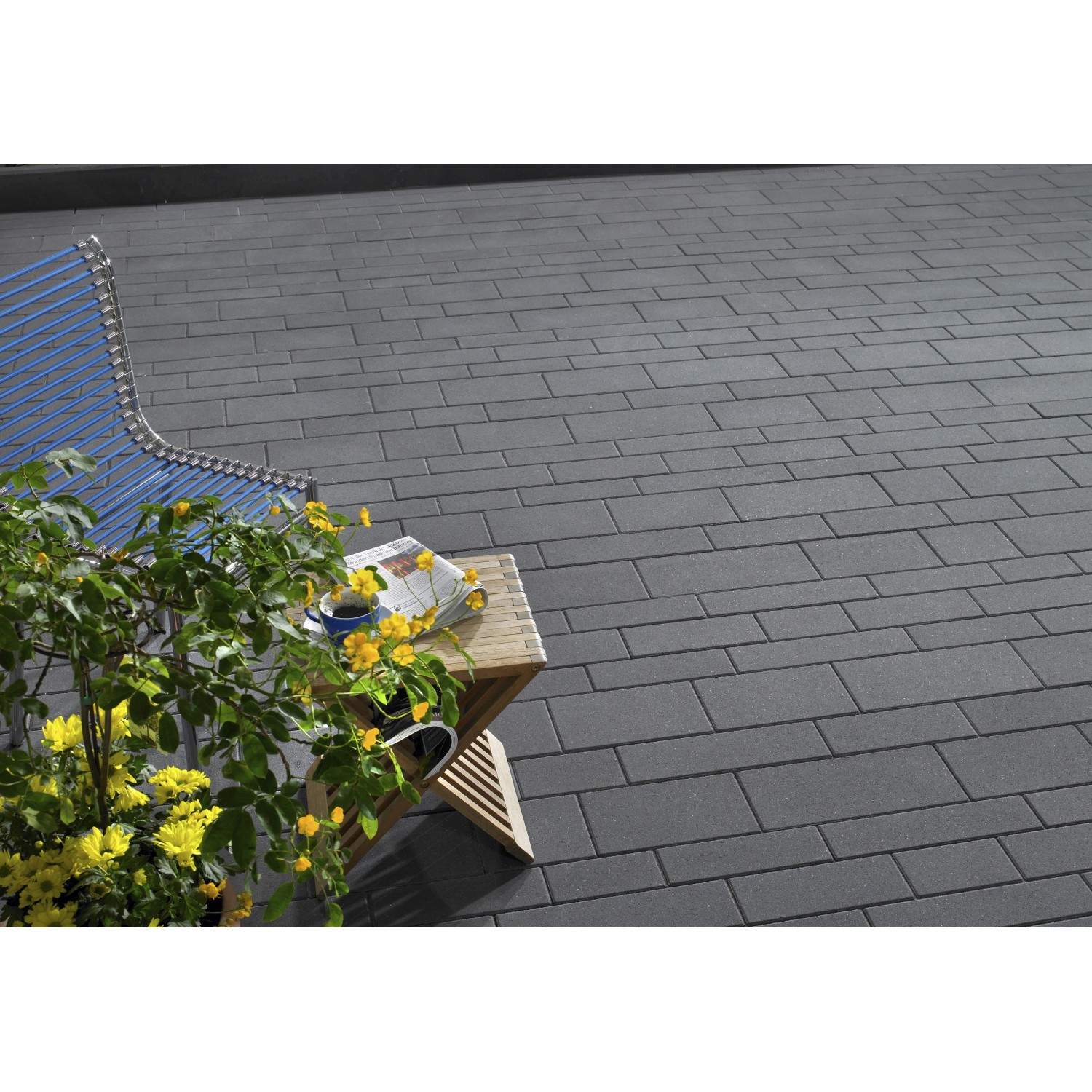 Kann MehrformatPflaster Parchetto Beton Graphit bei OBI