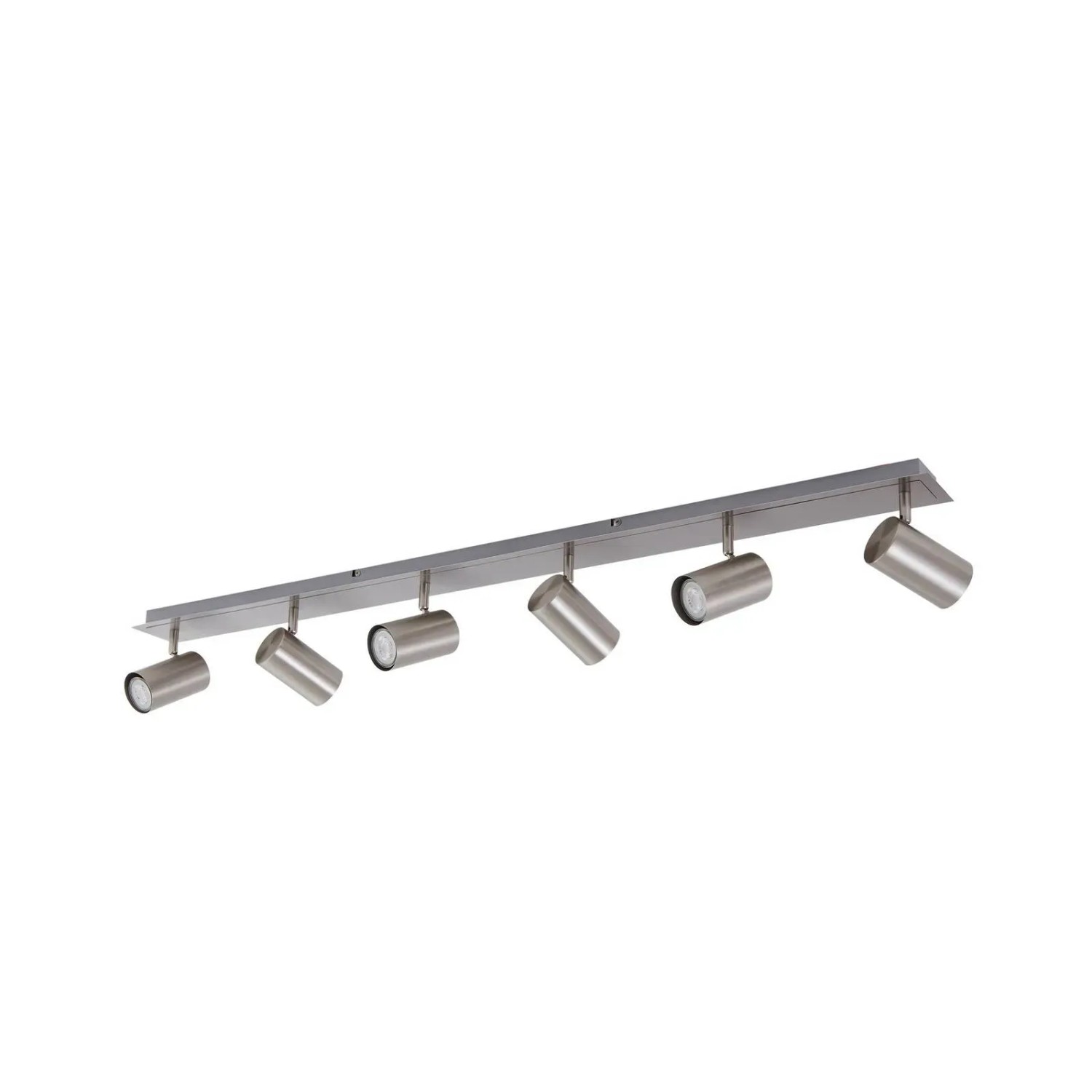 Lindby Strahler Joffrey 9627890 Modern in Alu aus Metall 6-flammig GU10 Wohnzimmerleuchte