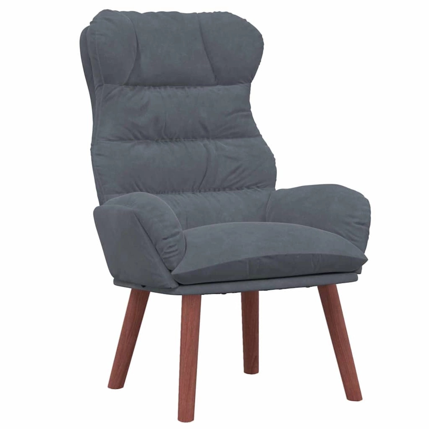 vidaXL Relaxsessel Dunkelgrau 69 x 74 x 93 cm Samt 42001888 günstig online kaufen