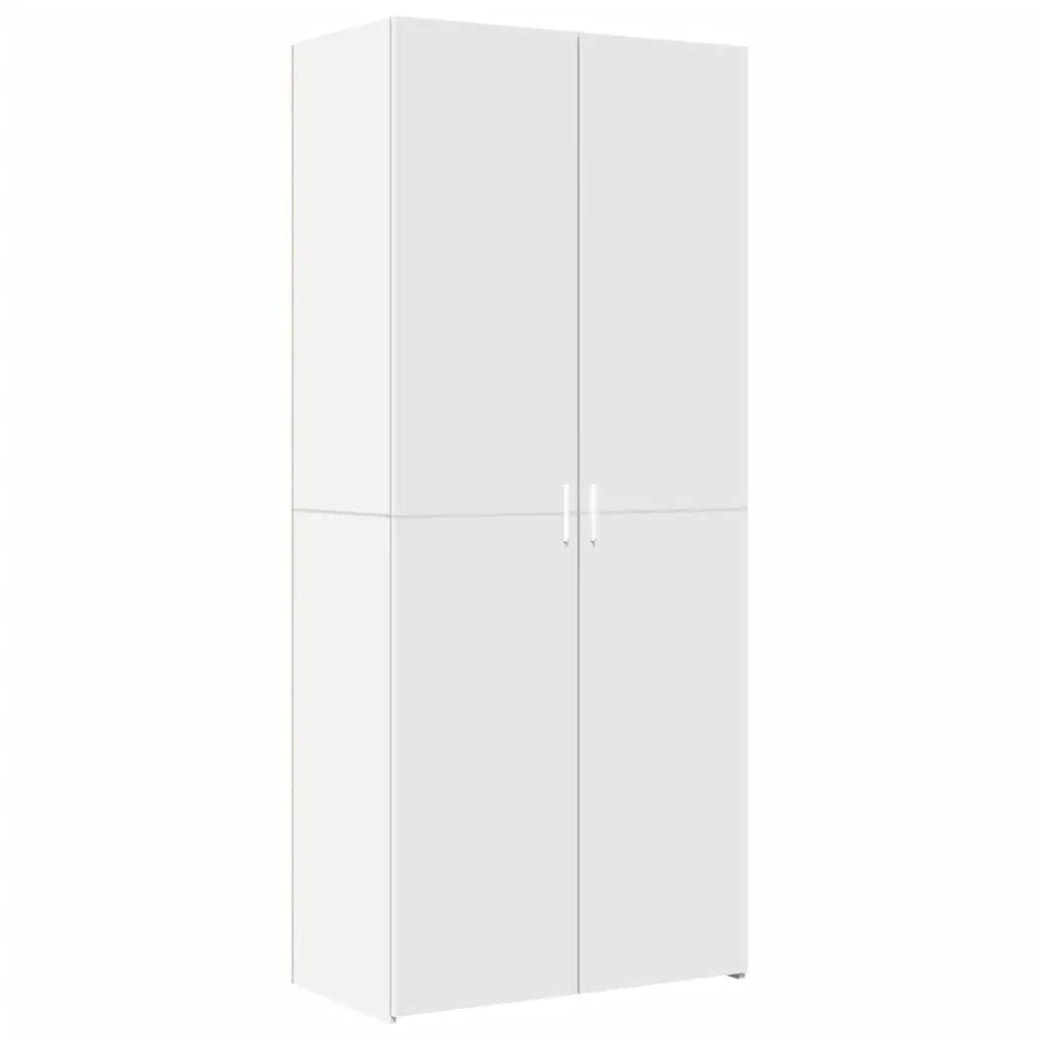 vidaXL Hochschrank Weiß 80x42,5x225 cm Holzwerkstoff 3281350_6