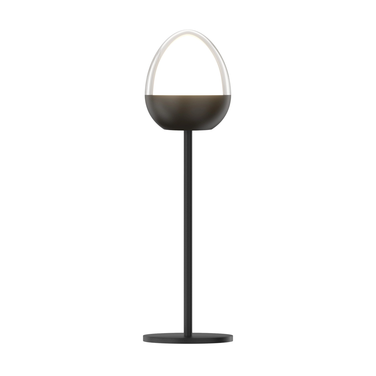 MegaLight LED-Akku-Tischleuchte Ovo Pur RGBW Dimmbar 35 cm x Ø 10 cm günstig online kaufen
