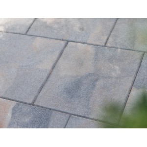 Diephaus Terrassenplatte Nano Tec Muschelkalk, 40x40 cm, für stilvolle Terrassen & Gehwege.