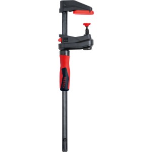 Bessey Getriebezwinge GearKlamp GK30: Spannwerkzeug mit rotem Griff und schwarzem Rahmen.