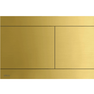 Alcadrain Betätigungsplatte FUN-BRASS Messing Edelstahl