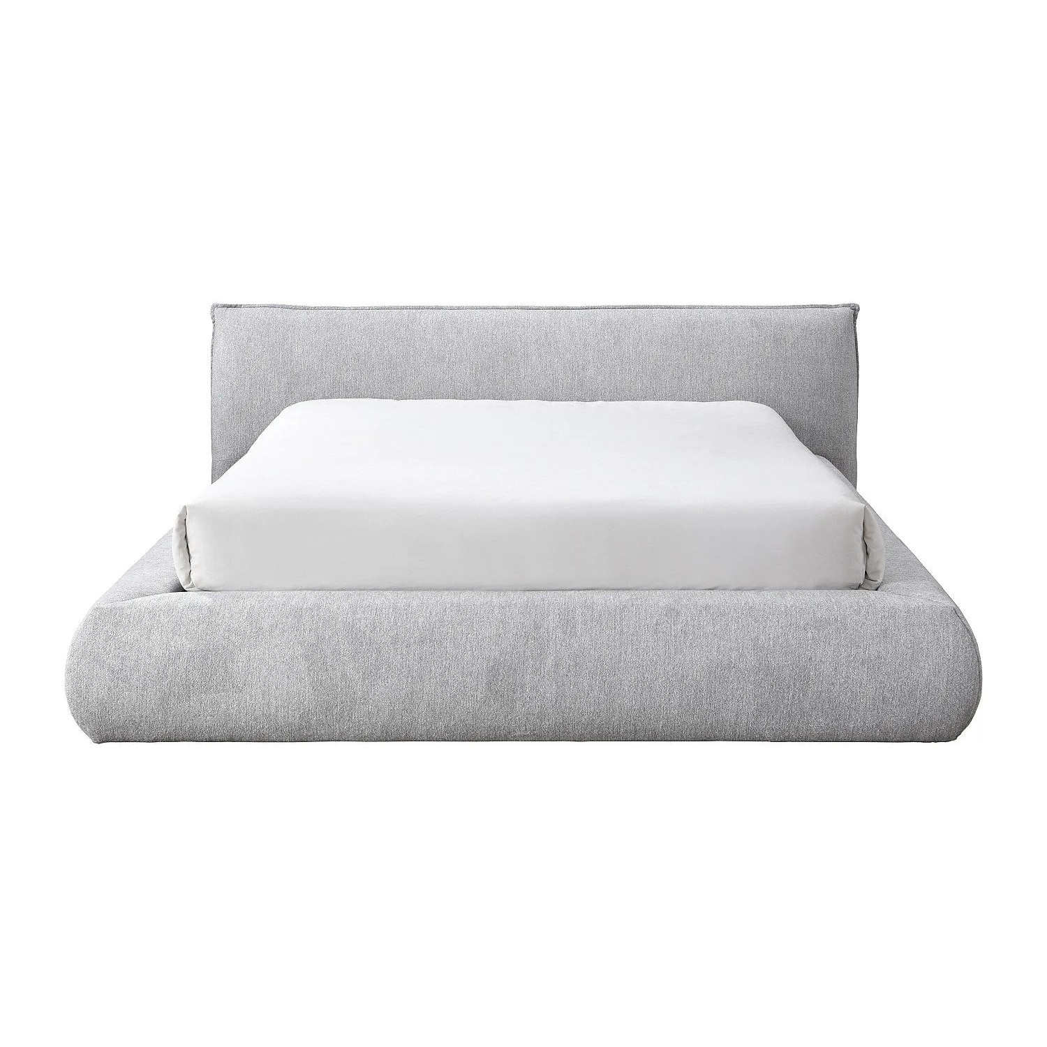 Vente-unique Bett Mit Bettkasten Mirsio Hellgrau 236 cm