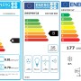 Energieeffizienzlabel der Respekta Küchenzeile KB270ESSCGKE mit Elektrogeräten.